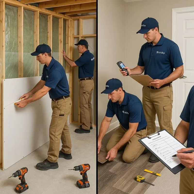 Repairs and Reconstruction process in Lancaster, PA