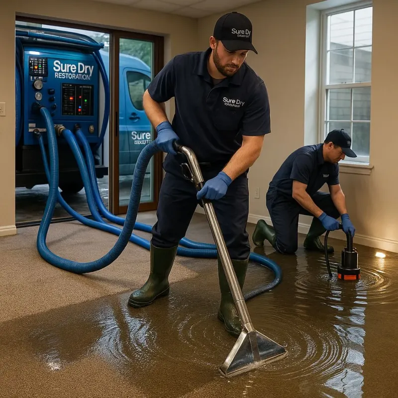 Water Extraction and Removal process in Lancaster, PA